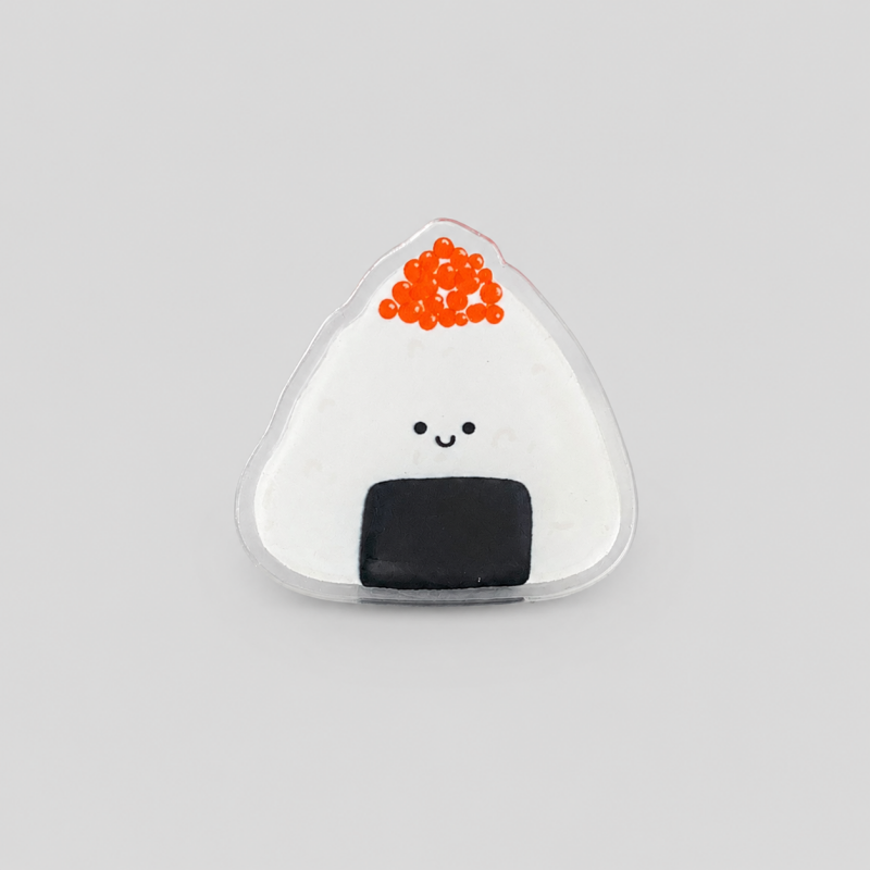 Food Pattern Transparent Paper Clip