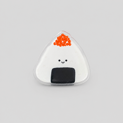 Food Pattern Transparent Paper Clip