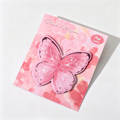 Watercolor Butterfly Memo Pad
