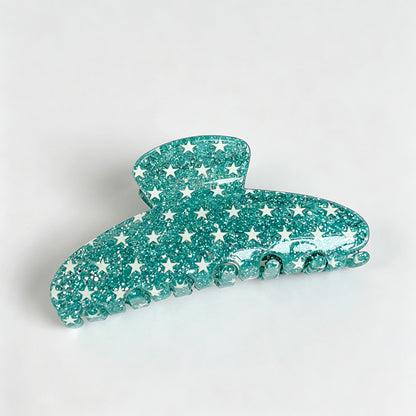 Glitter Star Claw Clip