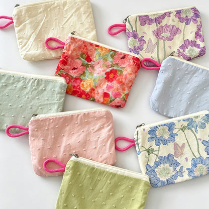 Floral Mini Card Pouche