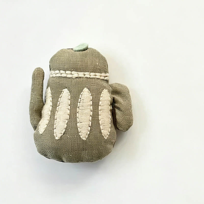 Whimsical Fabric Pin Brooch