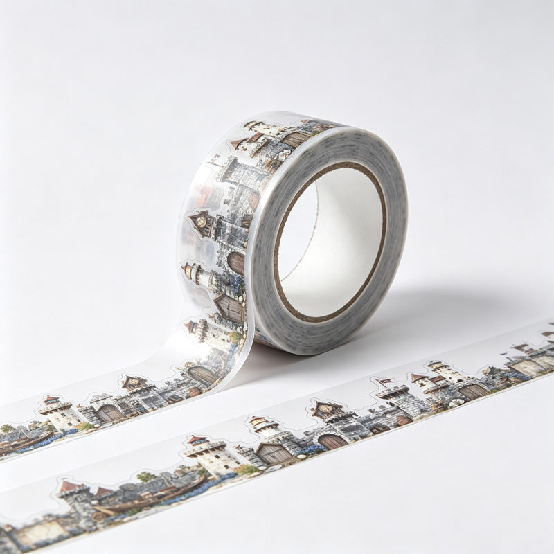 Castle Pattern PET Washi Tape