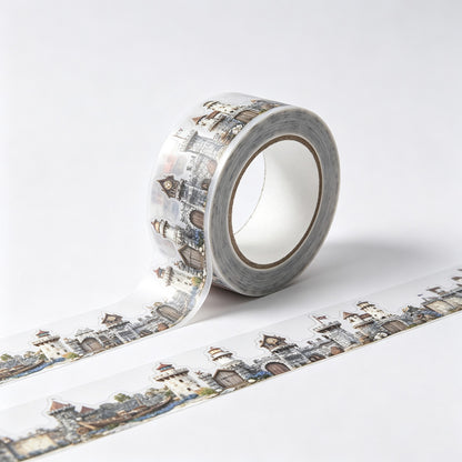 Castle Pattern PET Washi Tape