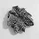 Black White / Ruffle/One Size
