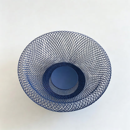 Blue Mesh Serving Bowl
