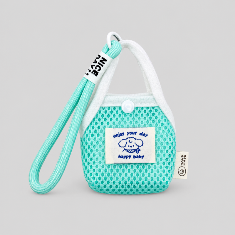 Mini Mesh Coin Earphone Pouch