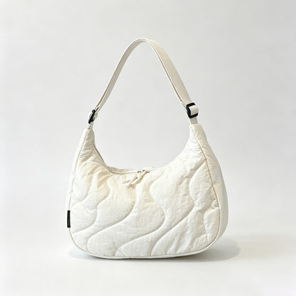 Quilted Hobo Bag Casual Handle Bag