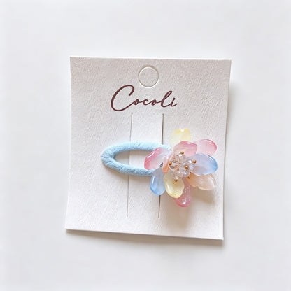 Gradient Flower Decor BB Hair Clip
