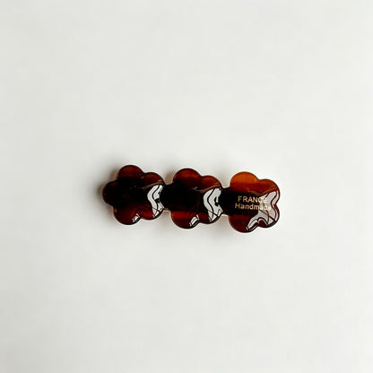 Flower‑Shape Alligator Hair Barrette