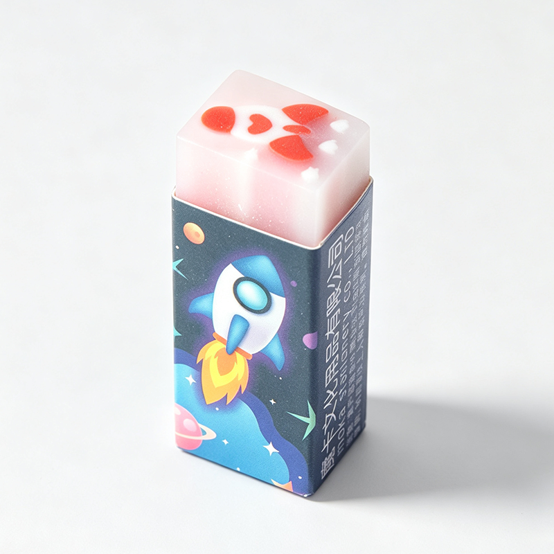 Sliceable Pattern Rubber Eraser