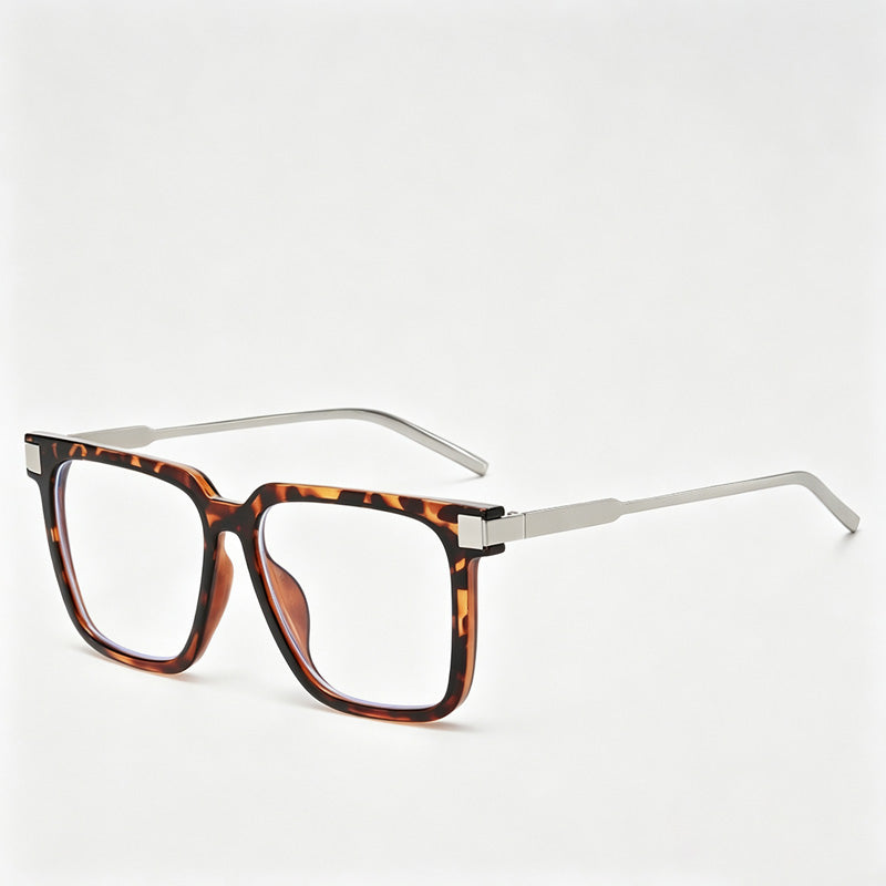 Square Metal Frame Sunglasses