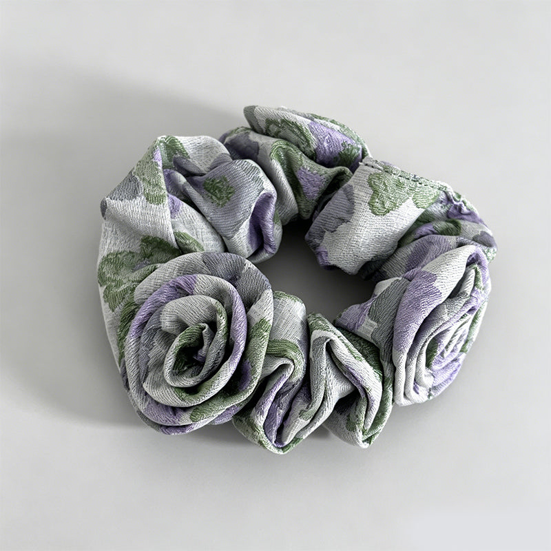 Refined Floral Embroidery Bow - Shopdayla Wholesale - #7794