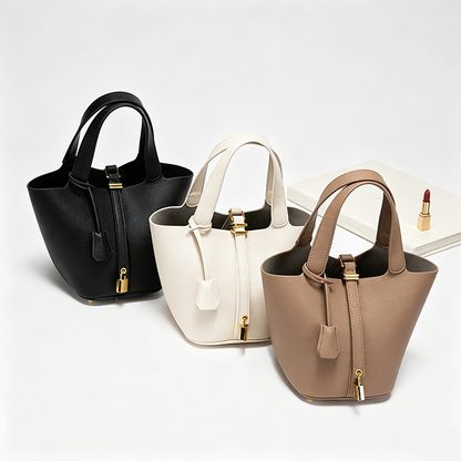 Bucket Top Handle Tote Bag