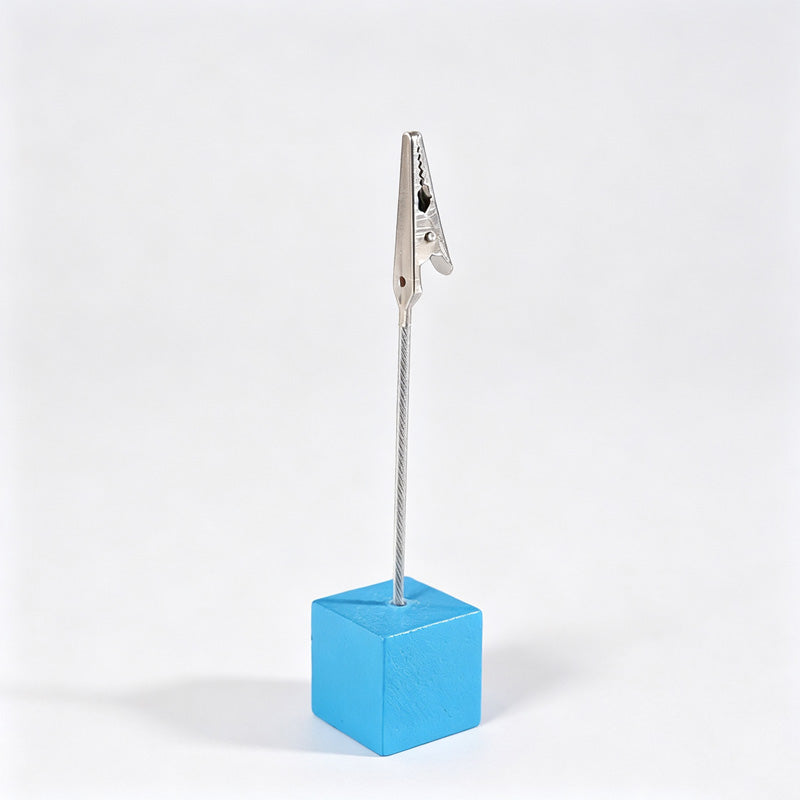 Cube Base Photo Holder