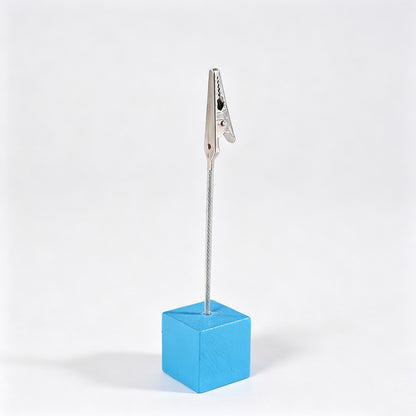 Cube Base Photo Holder