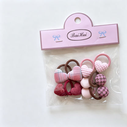Plush Ball Elastic Hair Ties