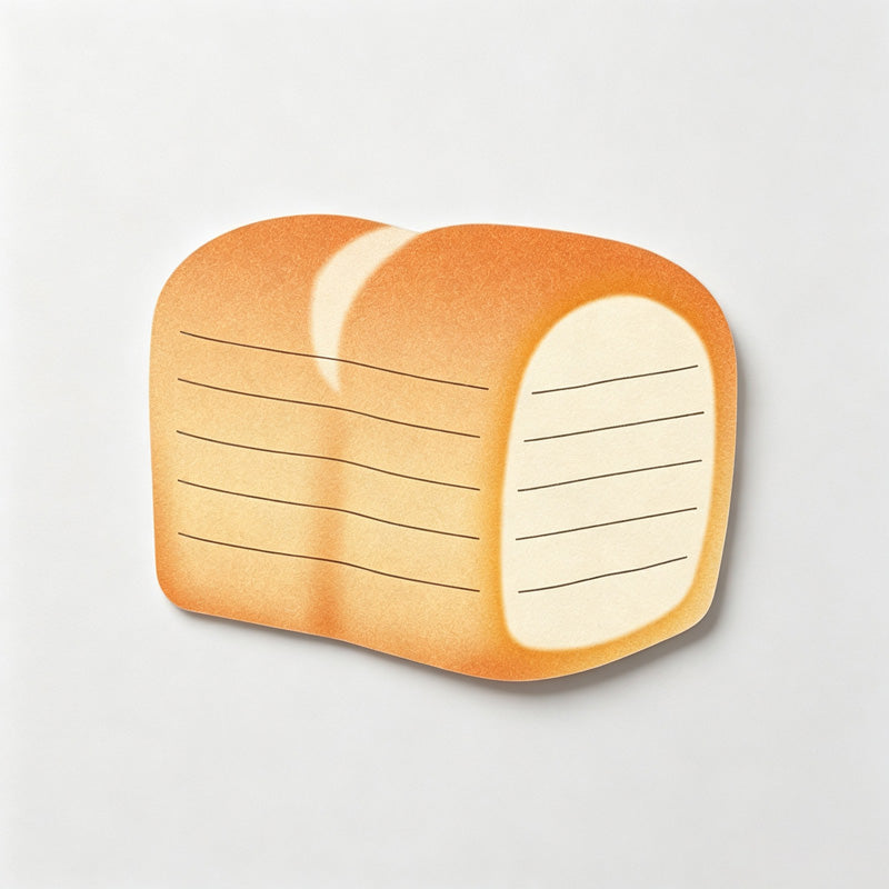 Food Themed Shaped Sticky Note