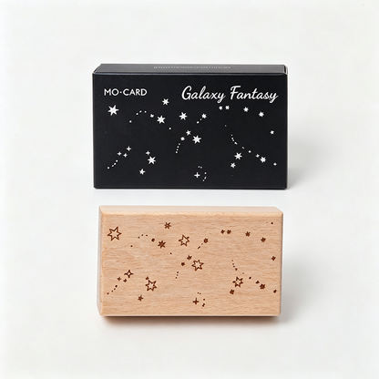 Beech Wood Rubber Stamp