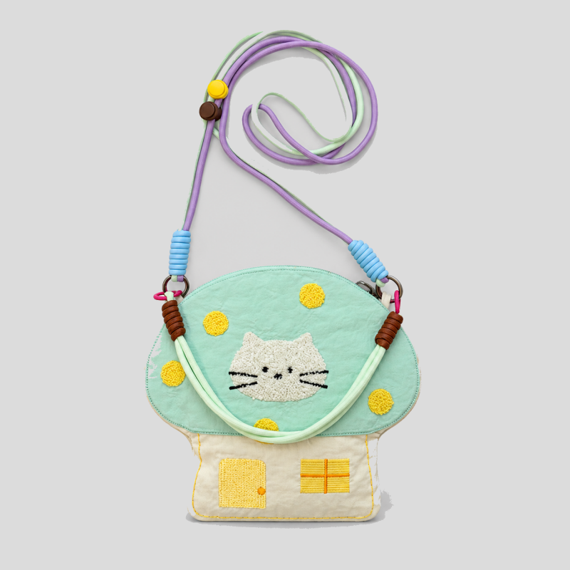 Mini Mushroom Purse Crossbody Bag