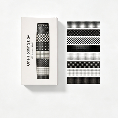 Plaid Grid Washi Tape Set