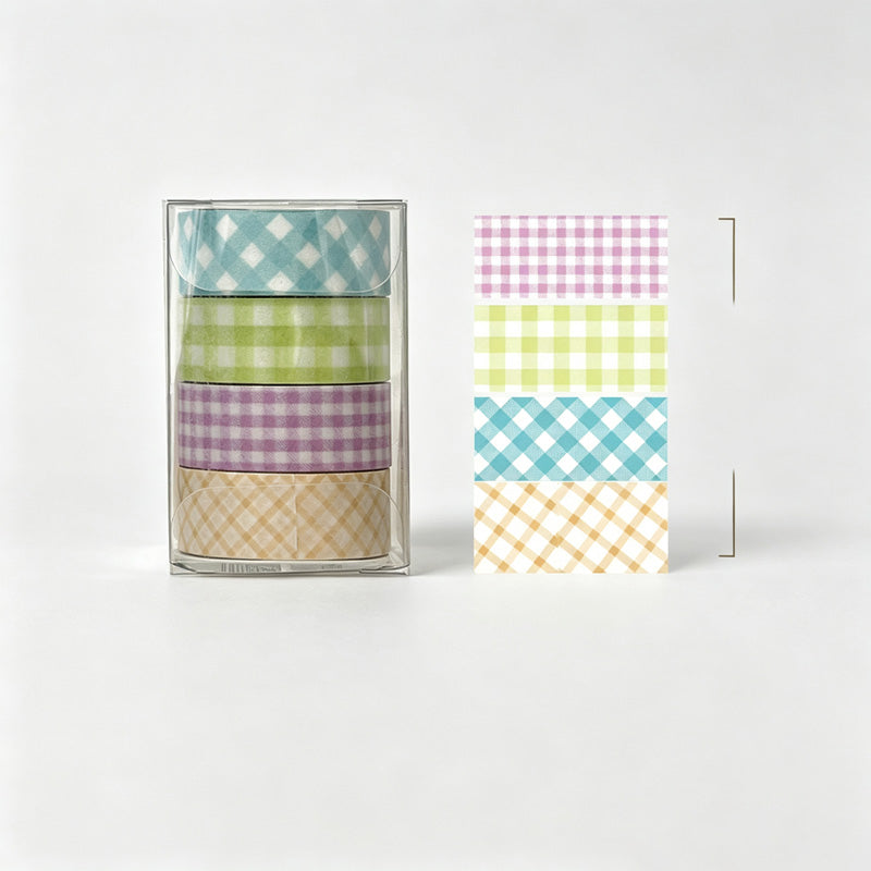 Plaid Washi Tape Set