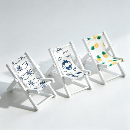 Mini Beach Chair Desktop Ornament