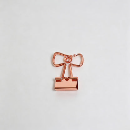 Gold Shape Binder Clip