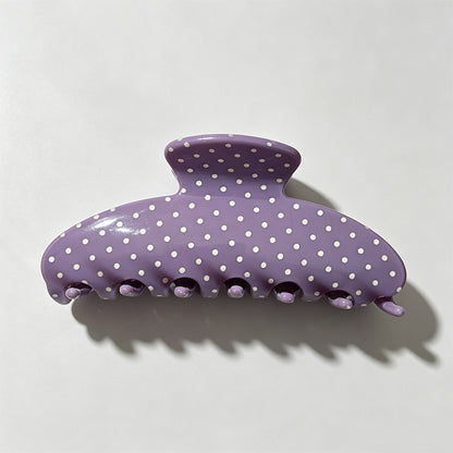 Polka Dot Claw Clip