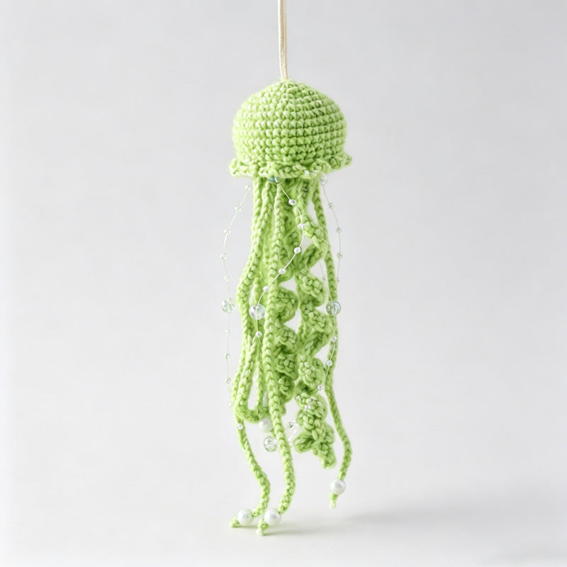 Crochet Jellyfish Hanger Charm