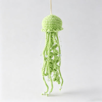 Crochet Jellyfish Hanger Charm