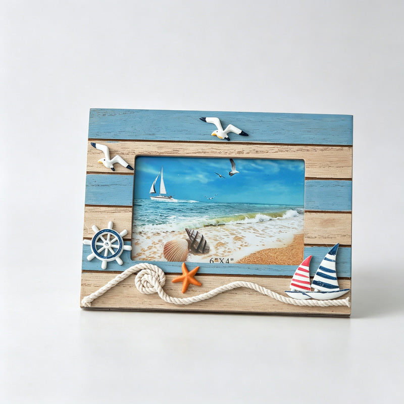 6‑Inch Wooden Photo Frame