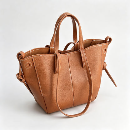 Large Faux PU Tote Shoulder Bag
