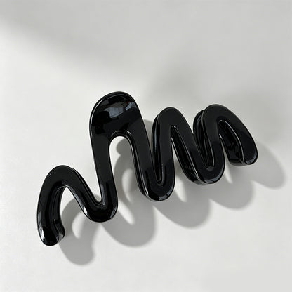 Large Wave Claw Clip