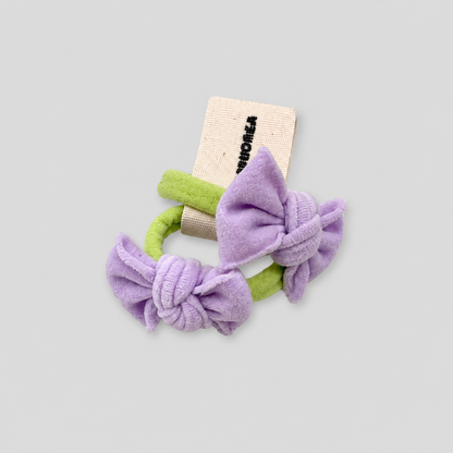 Bow Thumb Set Hair Tie