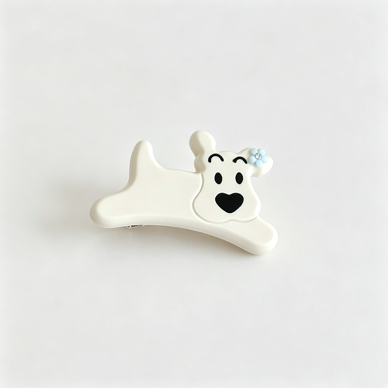 Dog Shape Acetate Duckbill Hair Clip