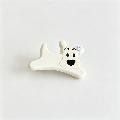 Dog Shape Acetate Duckbill Hair Clip