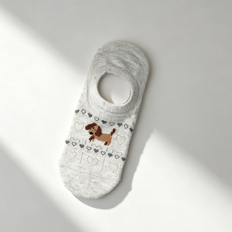 Animal No-Show Socks