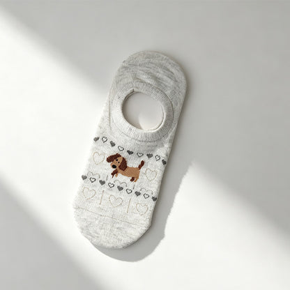 Animal No-Show Socks