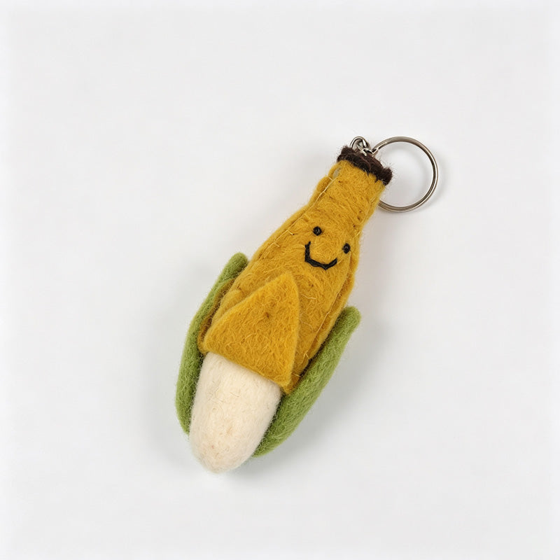 Crochet Fruit Keychain