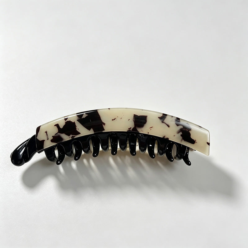 Tortoiseshell Leopard Pattern Banana Hair Clip