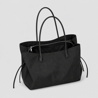 Drawstring Long Handle Tote
