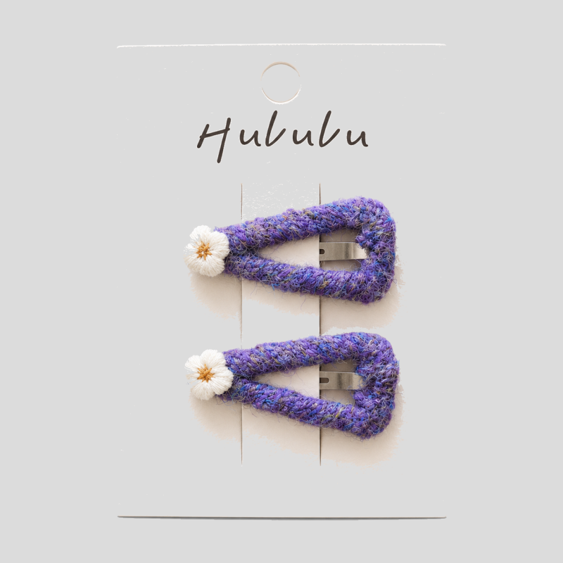 Knitted BB Hair Clips