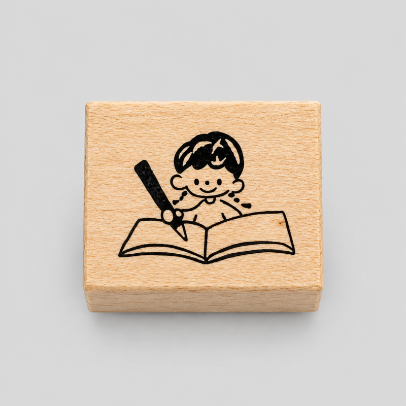 Daily Wooden Expression Stamps