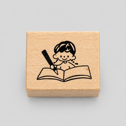 Daily Wooden Expression Stamps