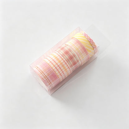 Plaid Print Washi Tape Set