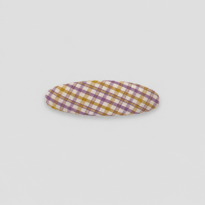 Floral Plaid BB Clip