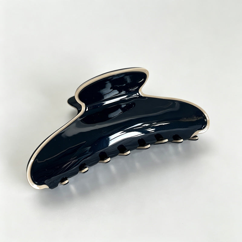 Color Block Shark Hair Claw Clip