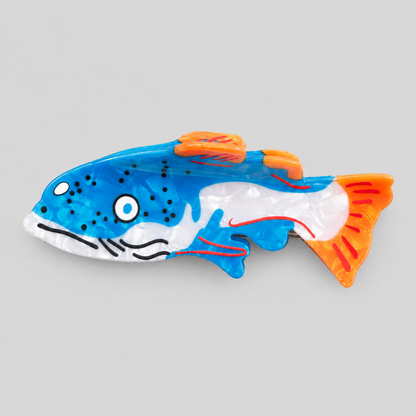 Ocean Fish Colorful Hair Claw Clips