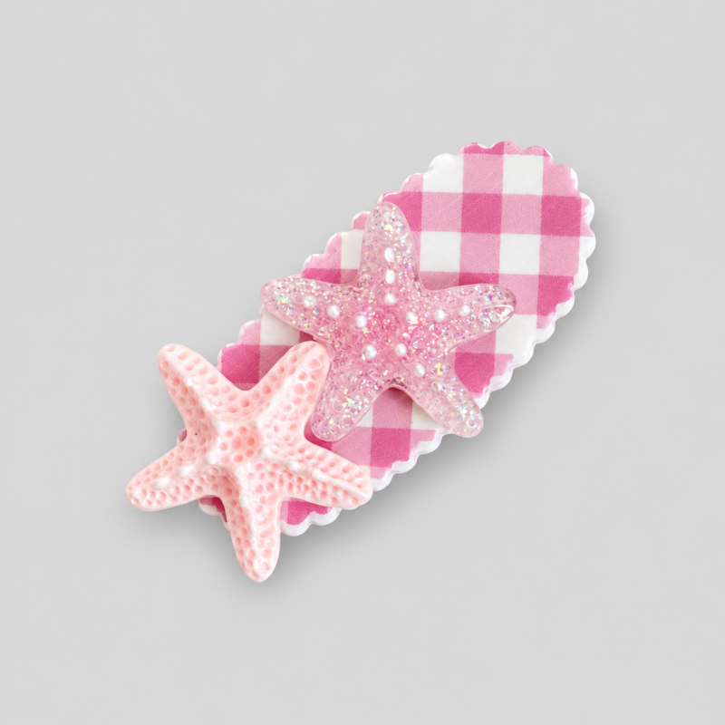 Vacation Starfish Hair Clip